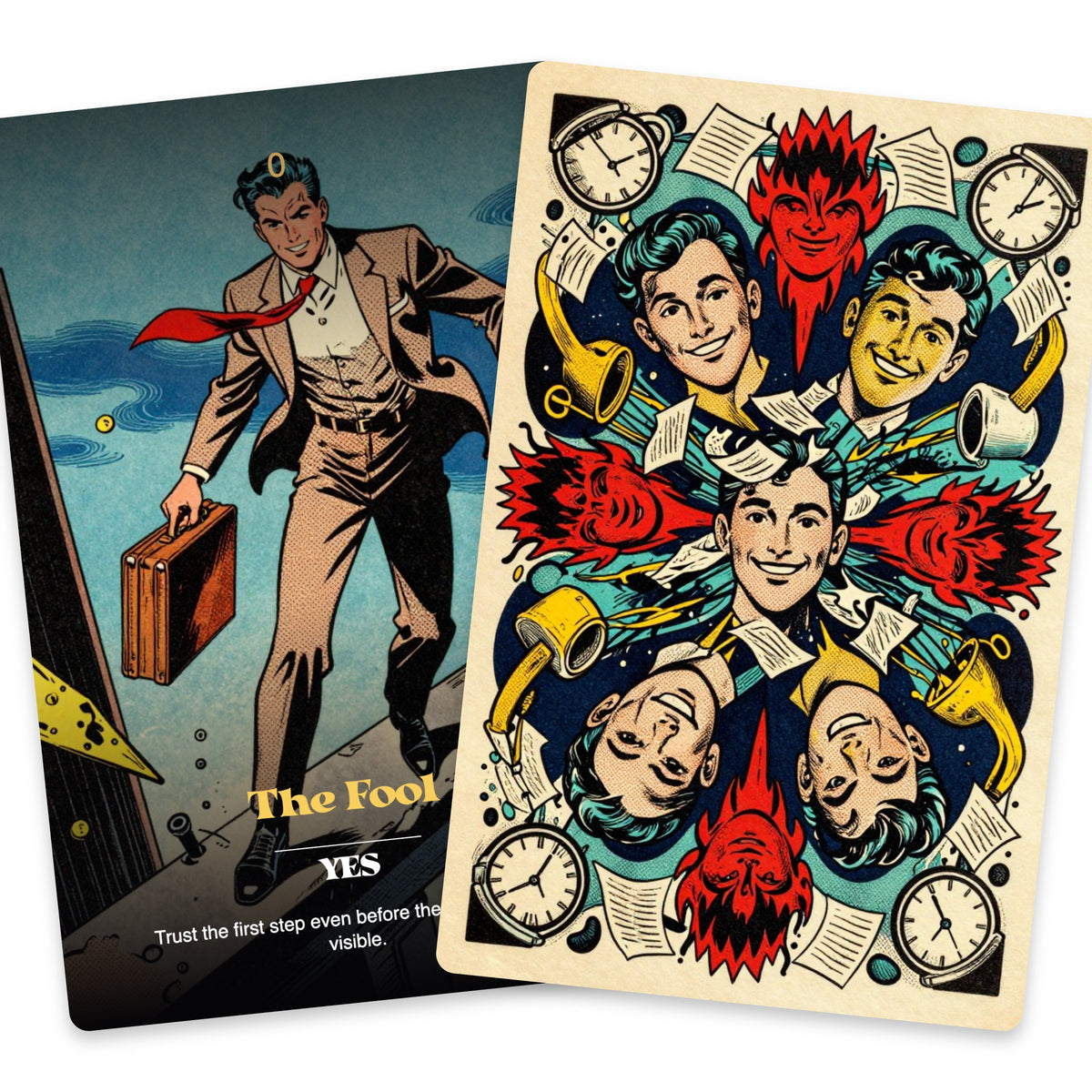 Everything Is Fine! Tarot — arrangement 7