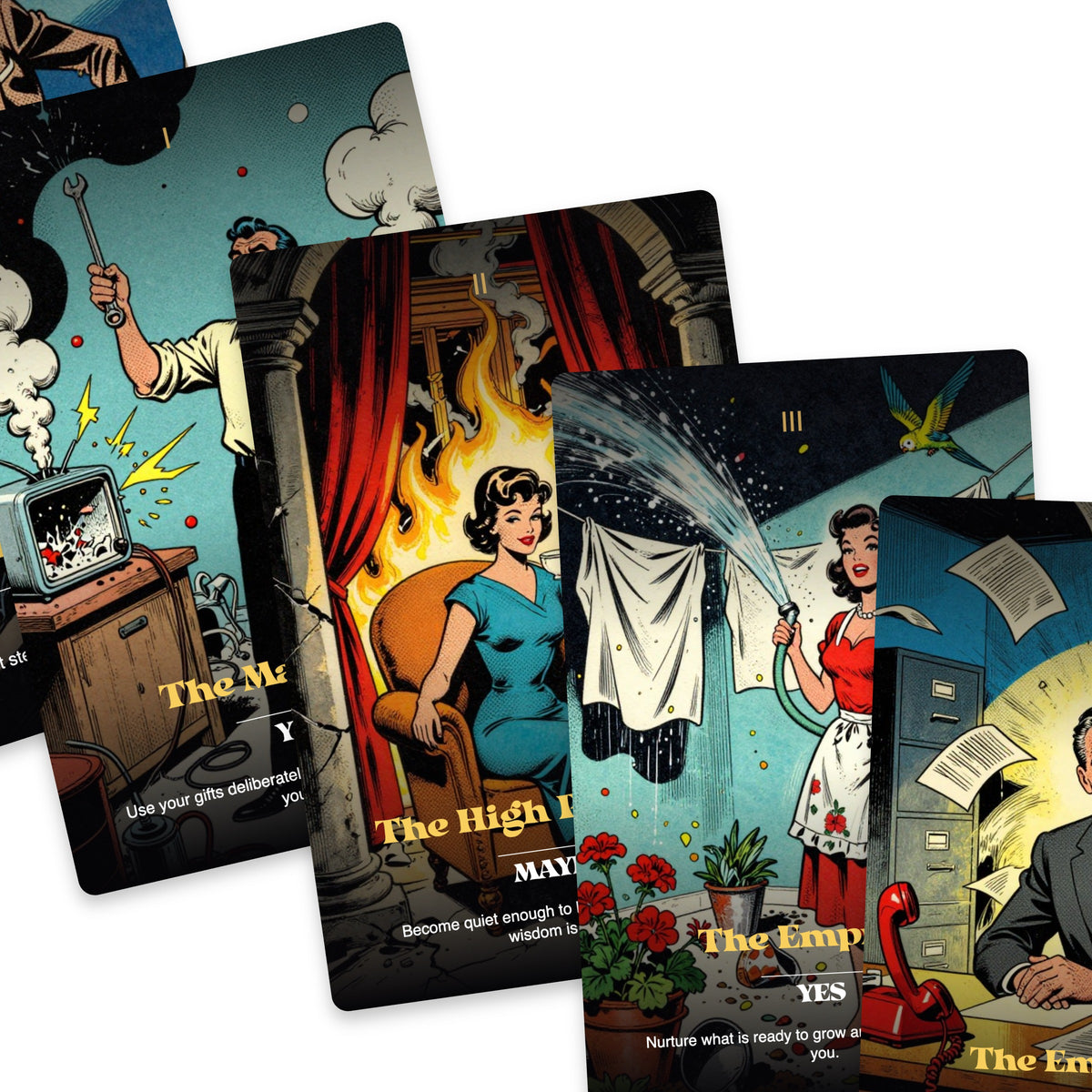 Everything Is Fine! Tarot — arrangement 8
