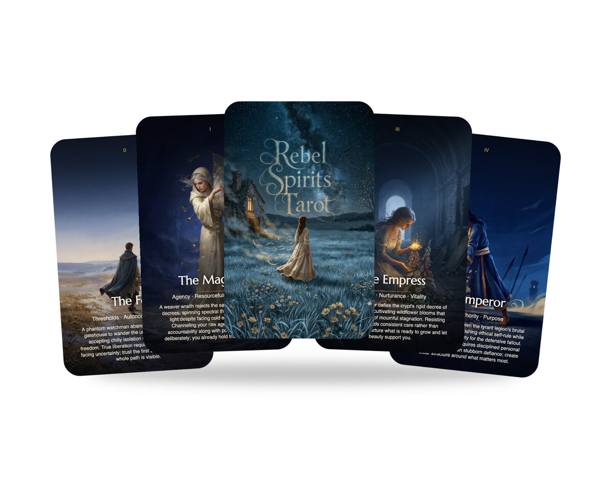 Rebel Spirits Tarot — arrangement 1