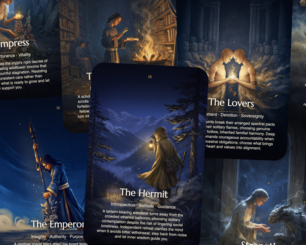 Rebel Spirits Tarot — arrangement 2
