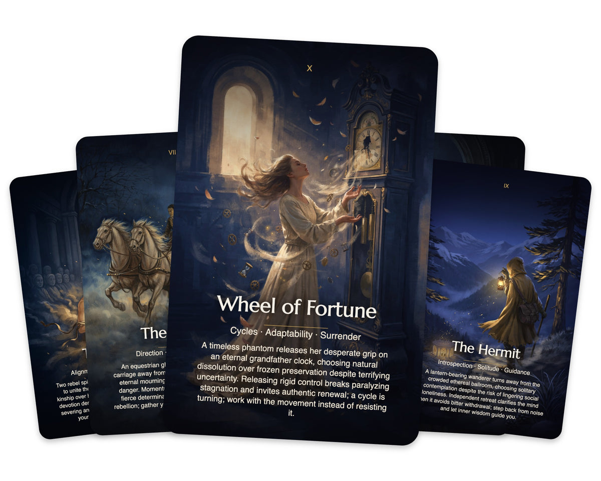 Rebel Spirits Tarot — arrangement 3