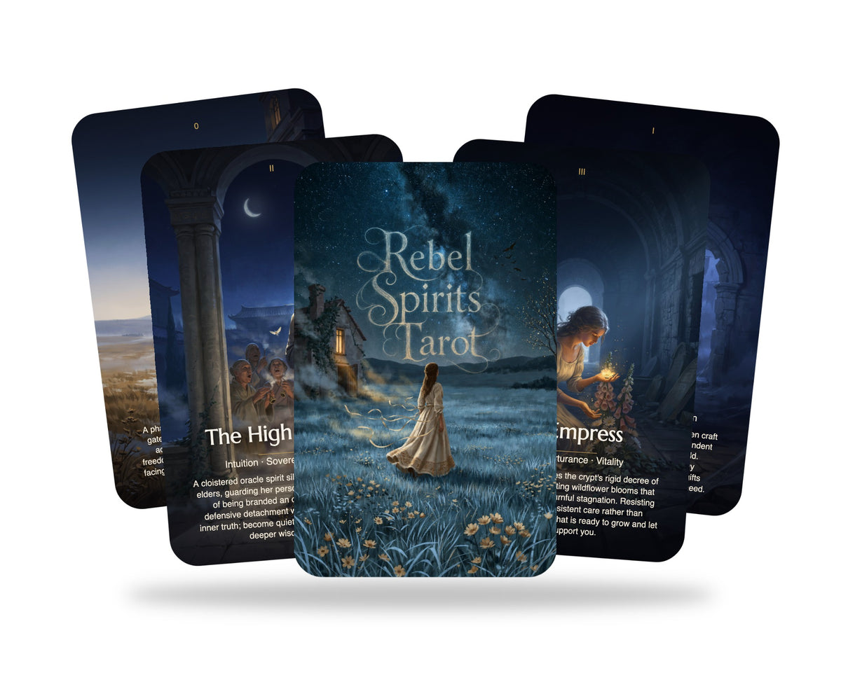 Rebel Spirits Tarot — arrangement 5