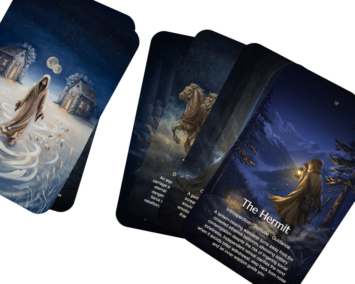 Rebel Spirits Tarot — arrangement 6