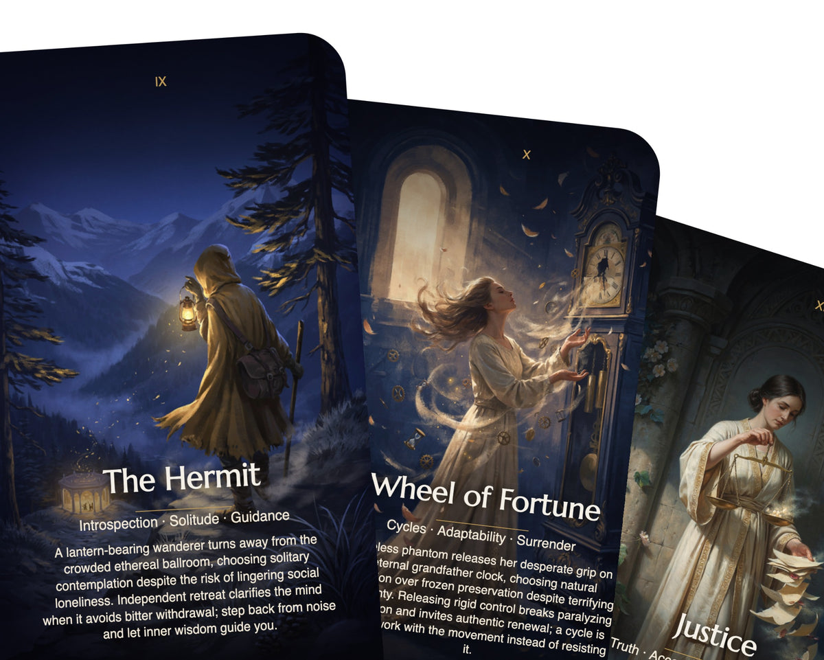 Rebel Spirits Tarot — arrangement 8