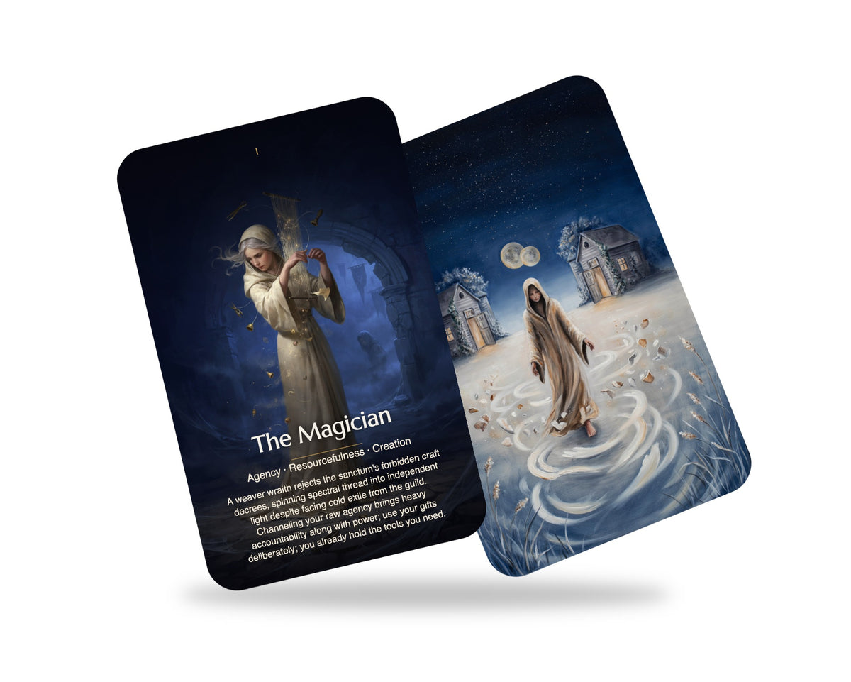 Rebel Spirits Tarot — arrangement 9
