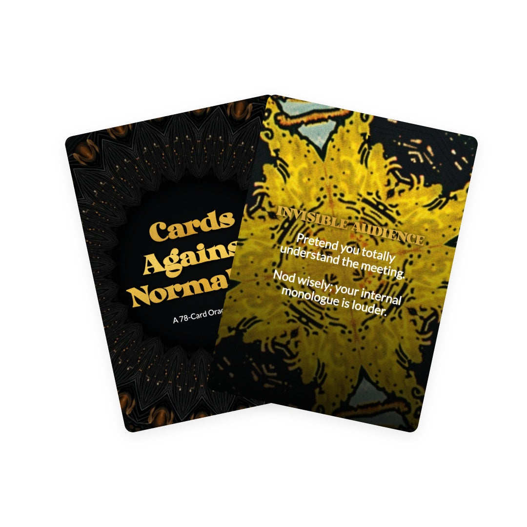 Cards Against Normality - 78 Oracle Cards