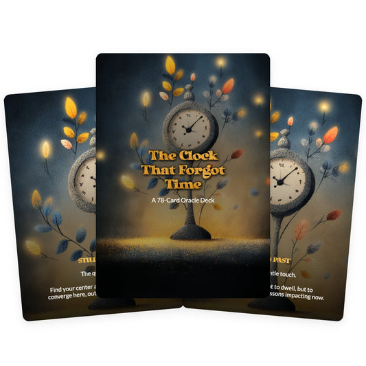 The Clock That Forgot Time - Oracle Cards