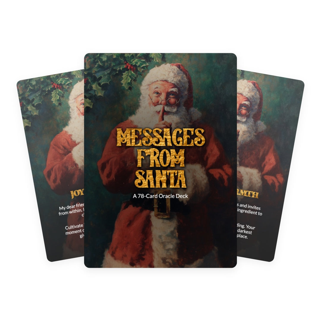 Messages from Santa Oracle - 78 Cards