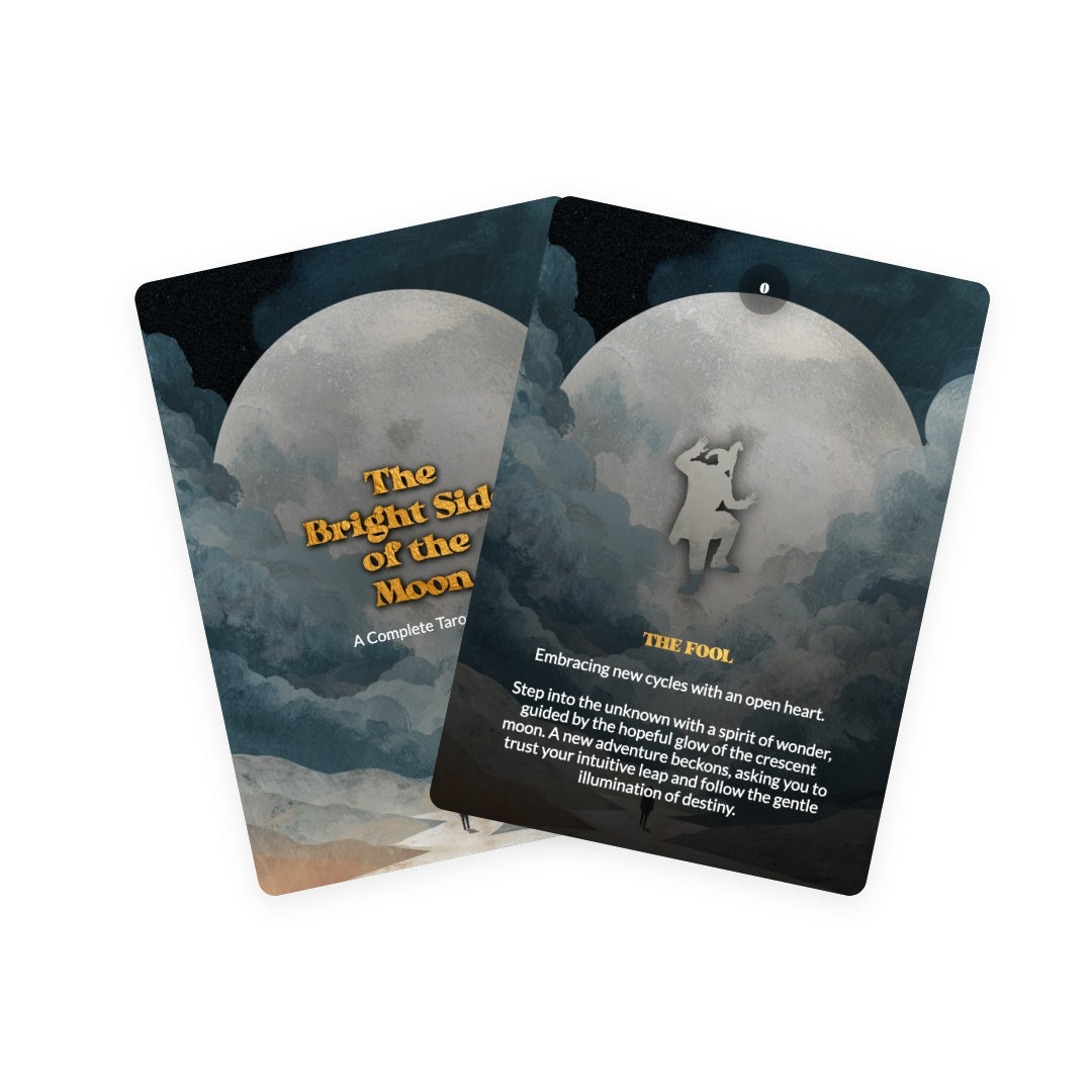 The Bright Side Of The Moon Tarot - 78 Cards