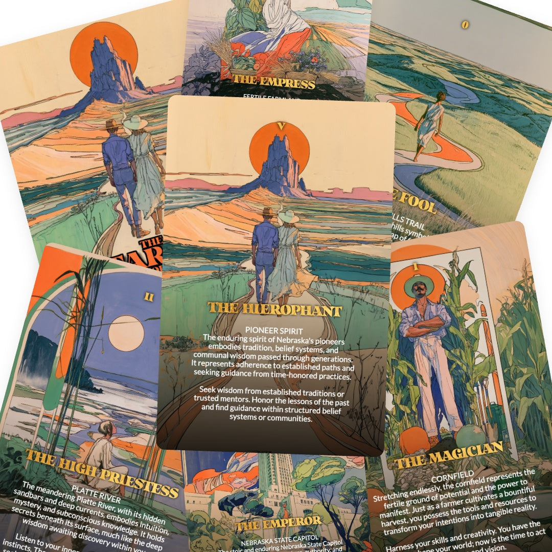 The Tarot of Nebraska - The 22 Major Arcana