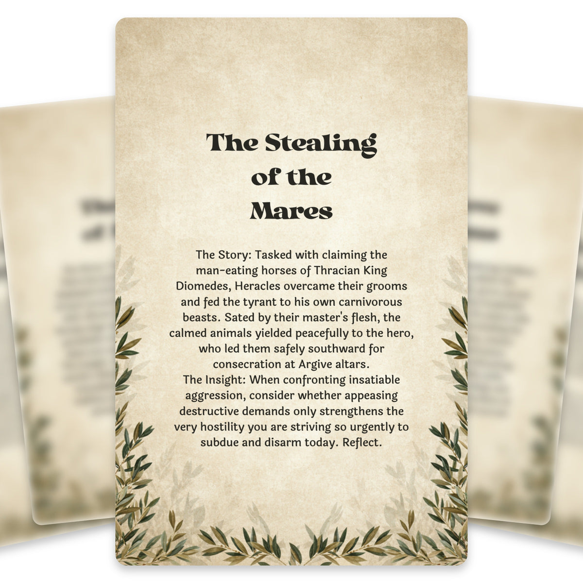 The Oracle of Greek Heroes – Ancient Greek Heroes Oracle Cards, 22-Card Mythology Deck — arrangement 3