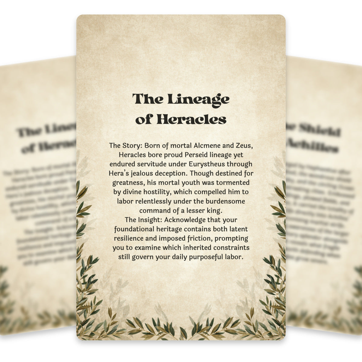 The Oracle of Greek Heroes – Ancient Greek Heroes Oracle Cards, 22-Card Mythology Deck — arrangement 5
