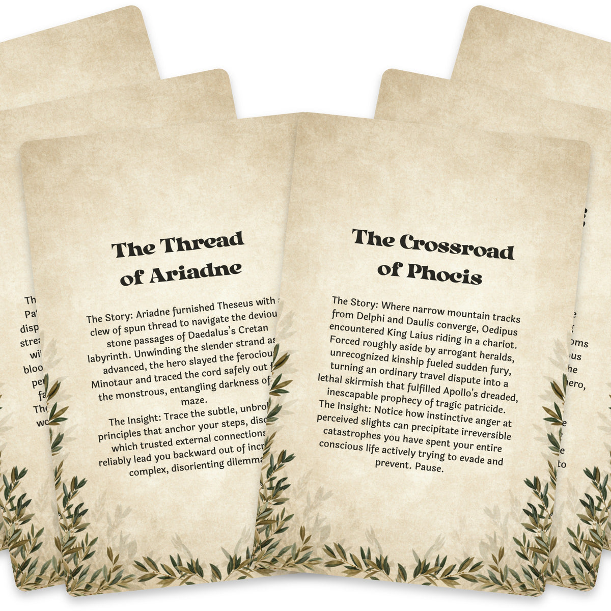 The Oracle of Greek Heroes – Ancient Greek Heroes Oracle Cards, 22-Card Mythology Deck — arrangement 6