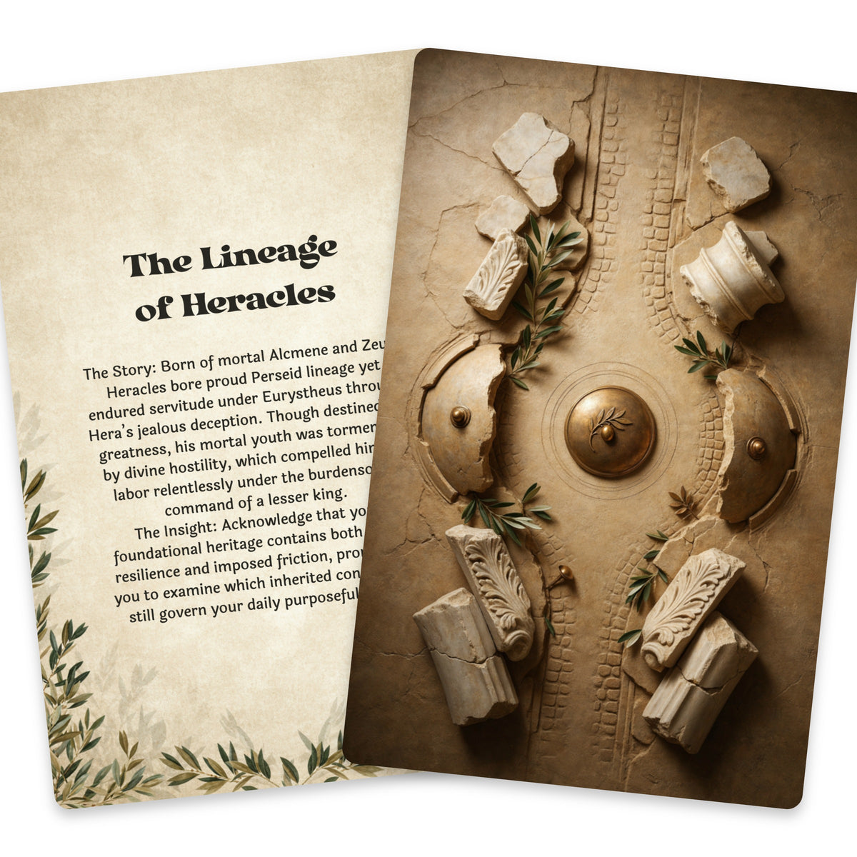 The Oracle of Greek Heroes – Ancient Greek Heroes Oracle Cards, 22-Card Mythology Deck — arrangement 7