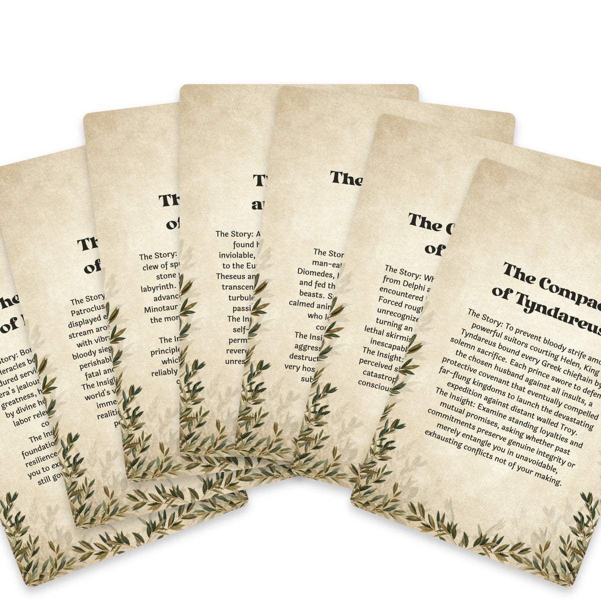The Oracle of Greek Heroes – Ancient Greek Heroes Oracle Cards, 22-Card Mythology Deck — arrangement 9