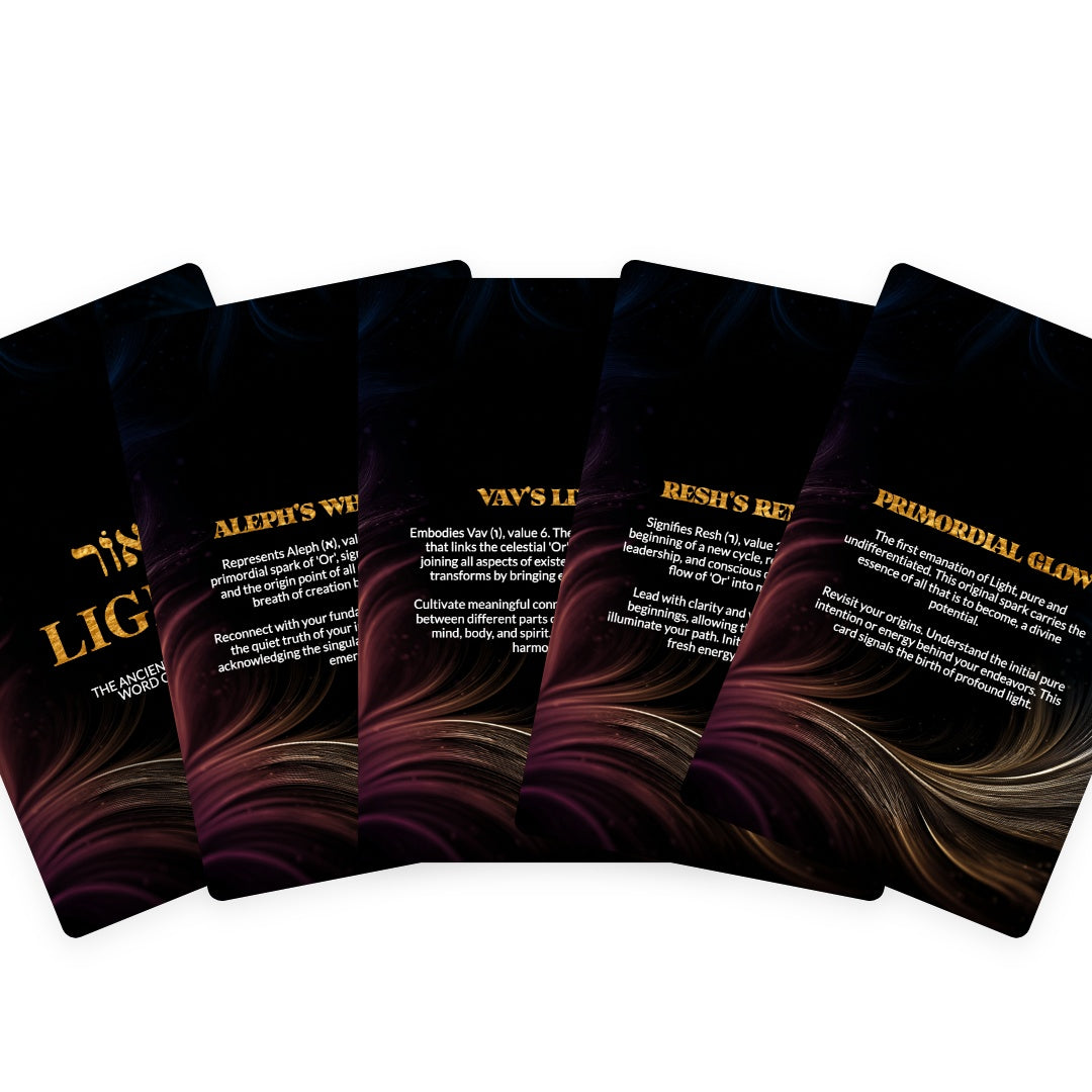 Or / Light - The Ancient Hebrew Word Oracle