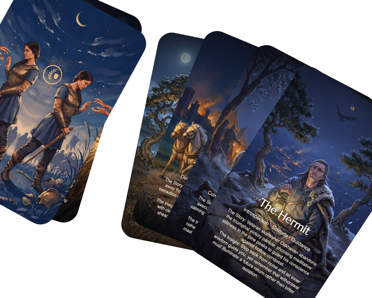 Rebel Warriors Tarot — arrangement 6
