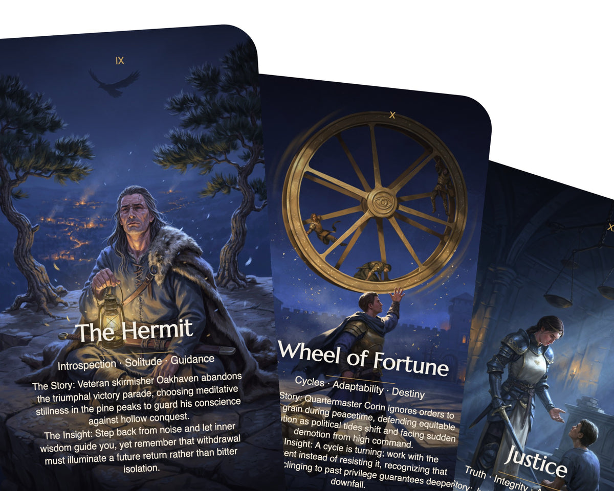 Rebel Warriors Tarot — arrangement 8