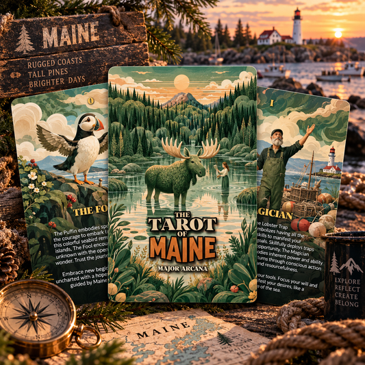 The Tarot of Maine - THE 22 Major Arcana