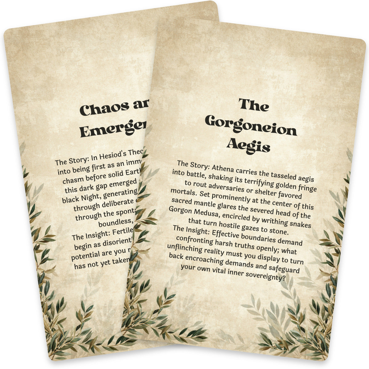 The Oracle of Greek Mythology – Gods, Heroes and Legends Oracle Cards, 22-Card Mythology Deck — arrangement 10