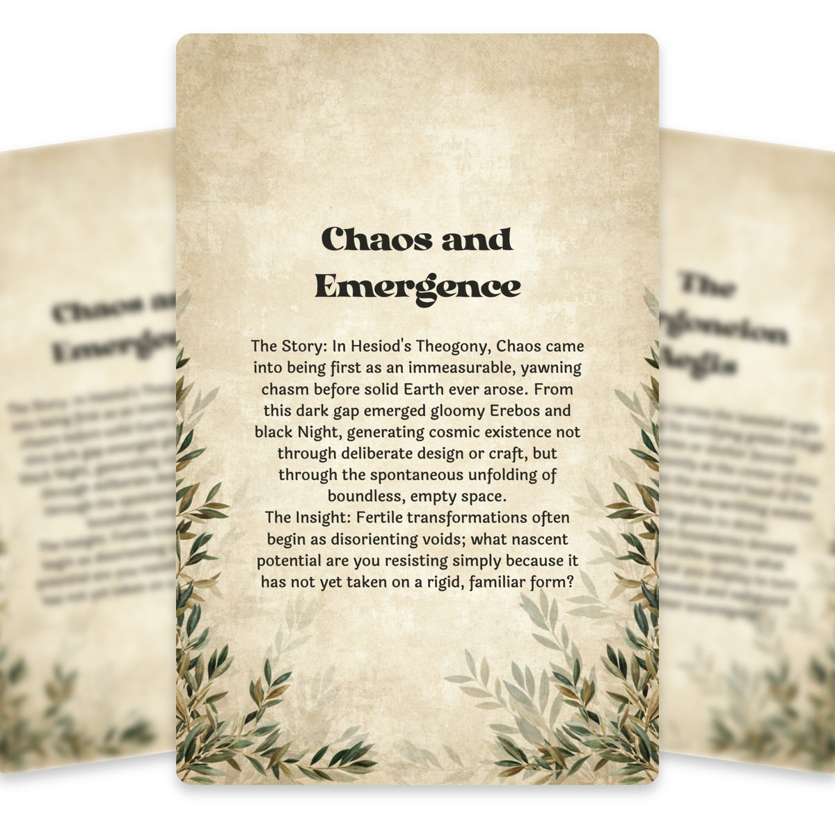 The Oracle of Greek Mythology – Gods, Heroes and Legends Oracle Cards, 22-Card Mythology Deck — arrangement 5