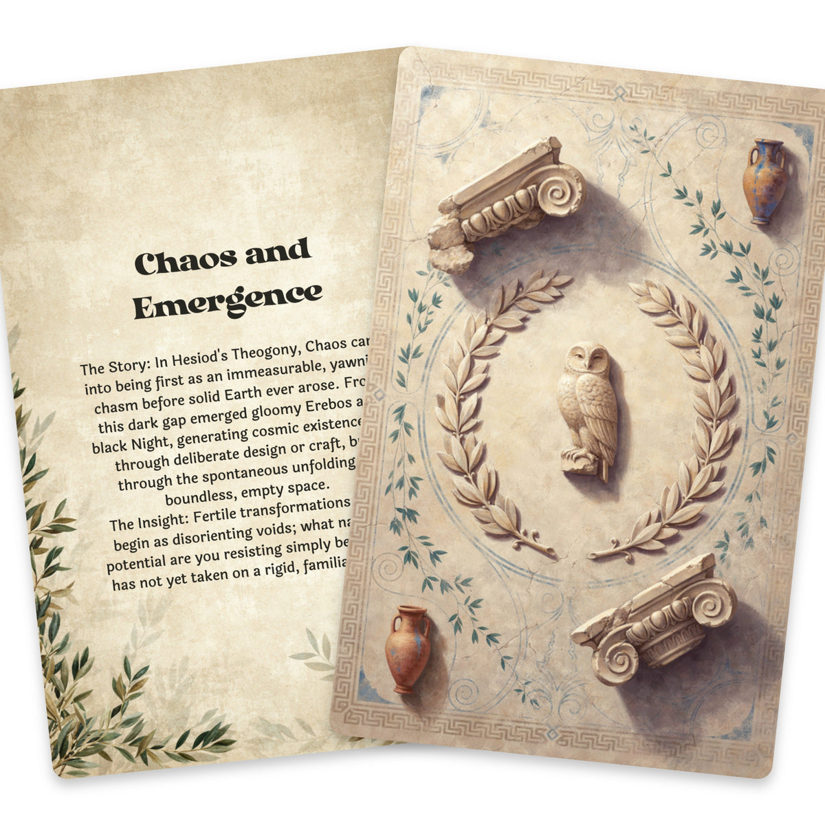 The Oracle of Greek Mythology – Gods, Heroes and Legends Oracle Cards, 22-Card Mythology Deck — arrangement 7