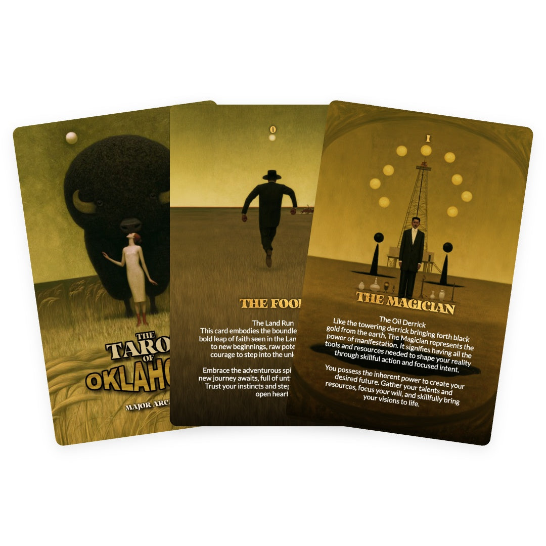 The Tarot of Oklahoma - The 22 Major Arcana