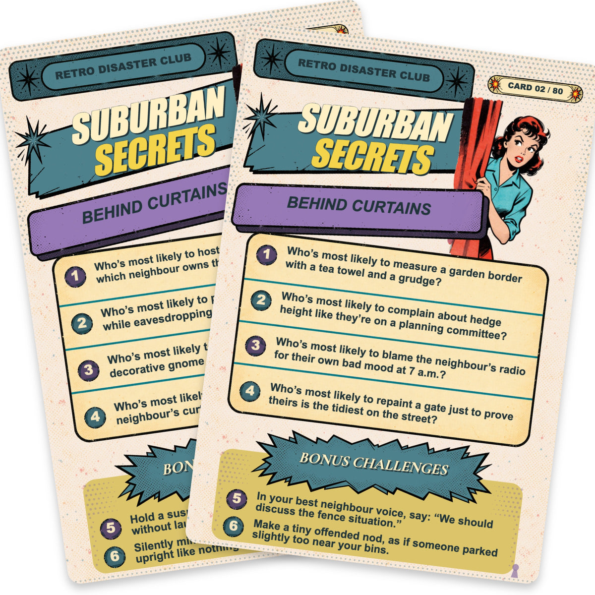 Suburban Secrets — arrangement 6