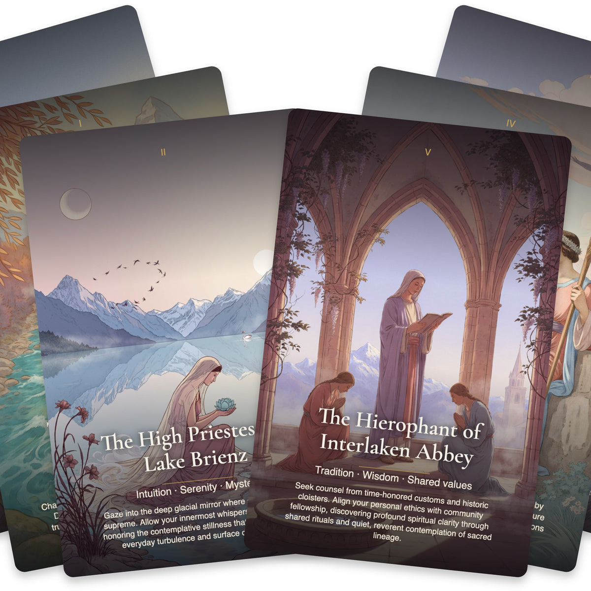 The Tarot of Interlaken — arrangement 6