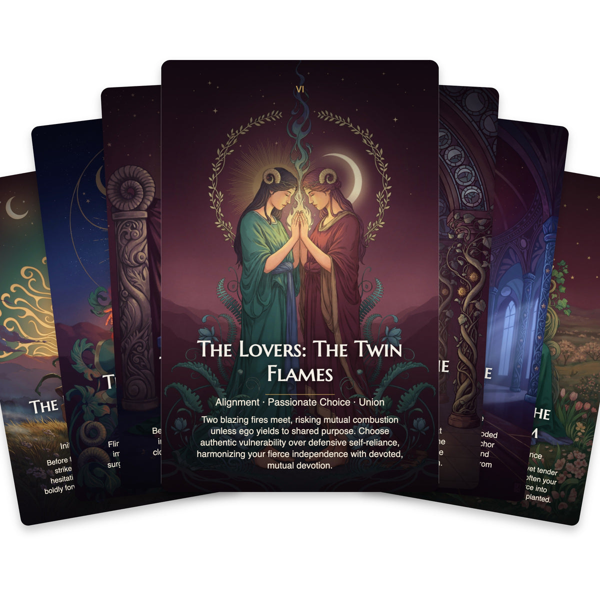 The Tarot of Aries — arrangement 2