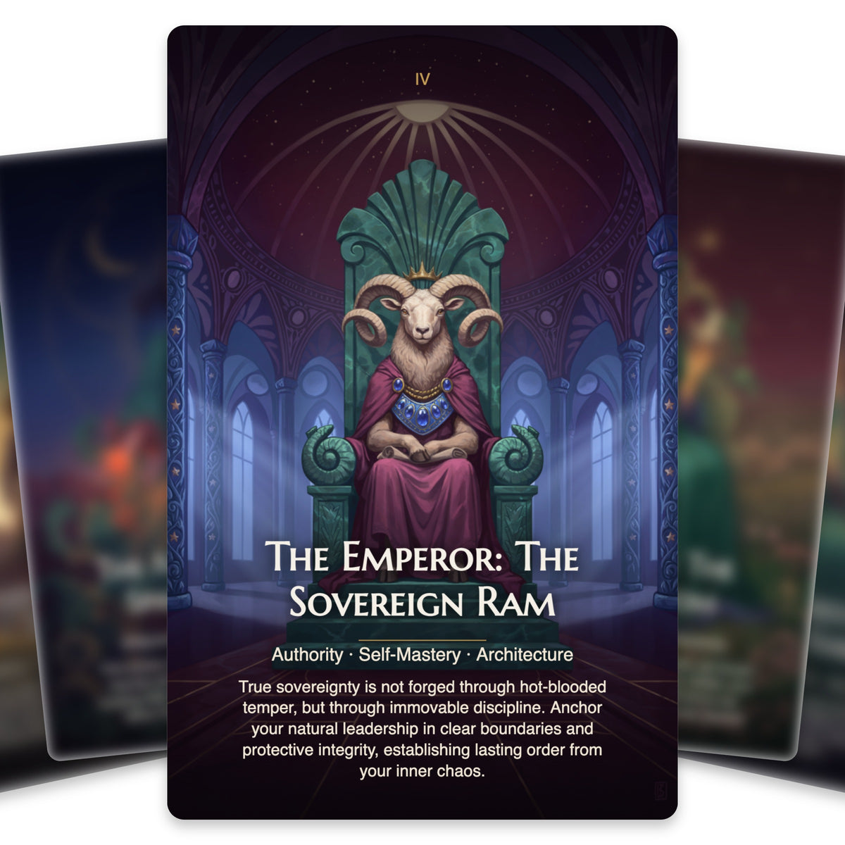The Tarot of Aries — arrangement 3