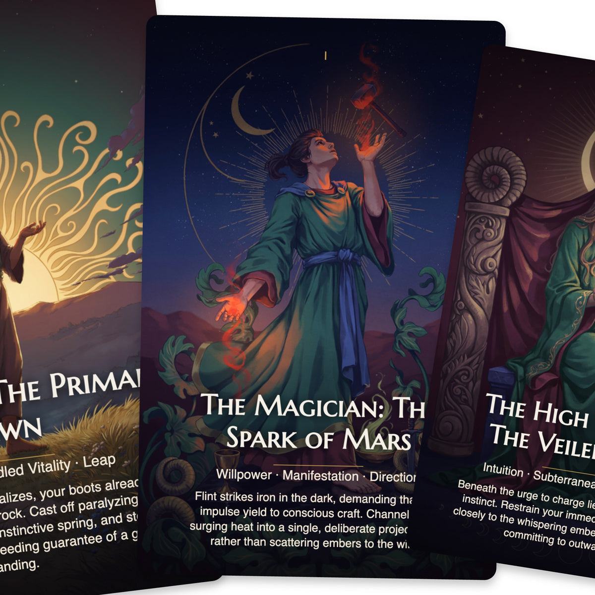 The Tarot of Aries — arrangement 4