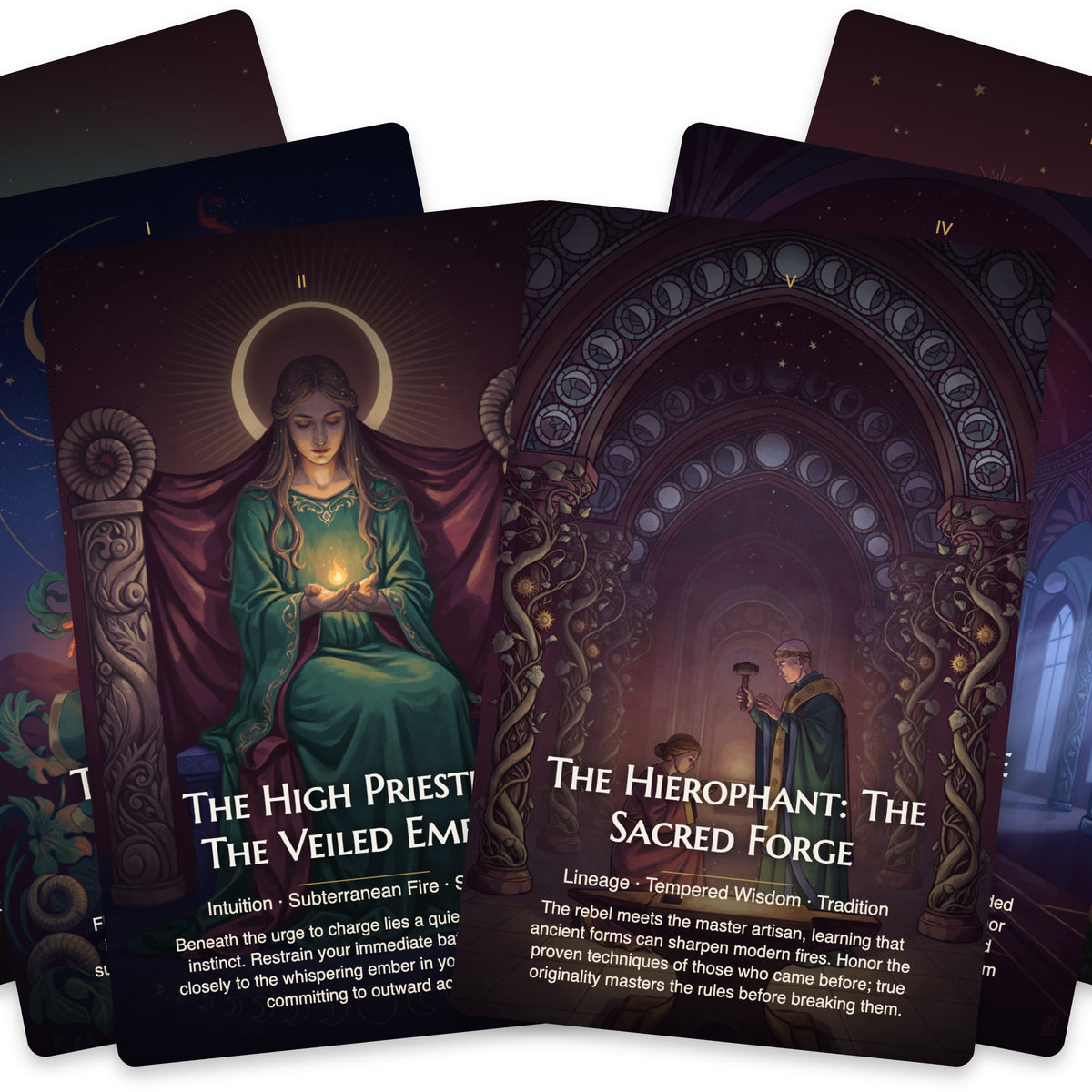 The Tarot of Aries — arrangement 6