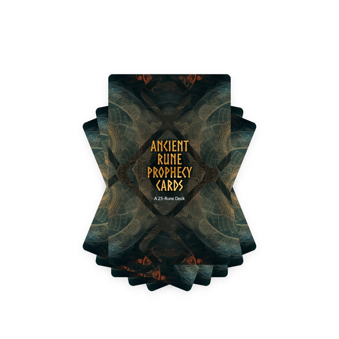 Ancient Rune Prophecy Cards