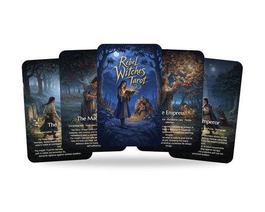 Rebel Witches Tarot — arrangement 1