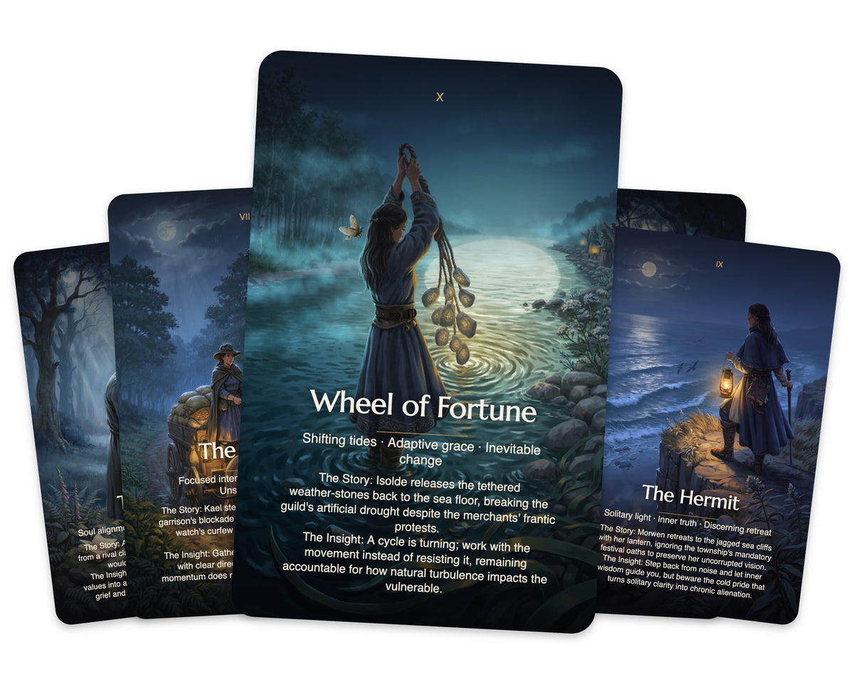Rebel Witches Tarot — arrangement 3