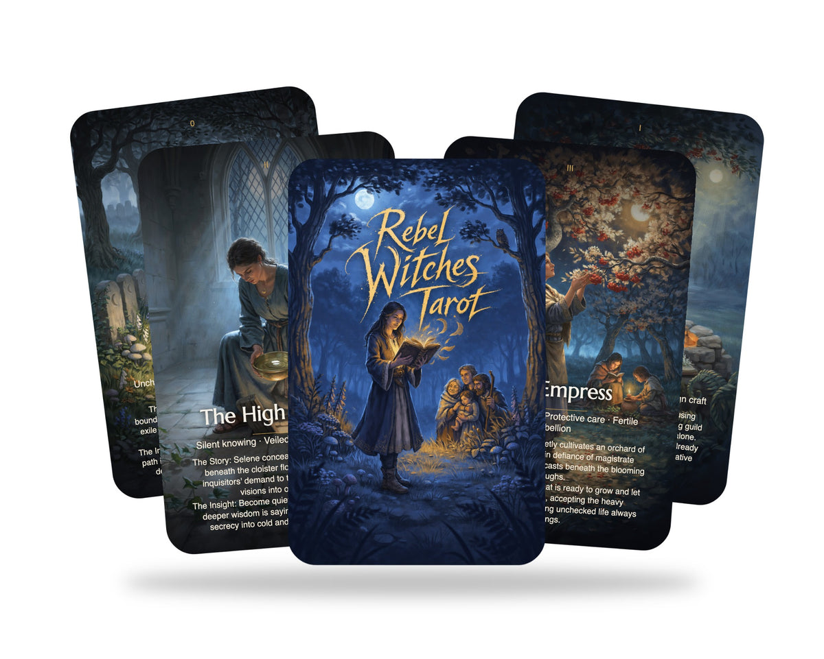 Rebel Witches Tarot — arrangement 5