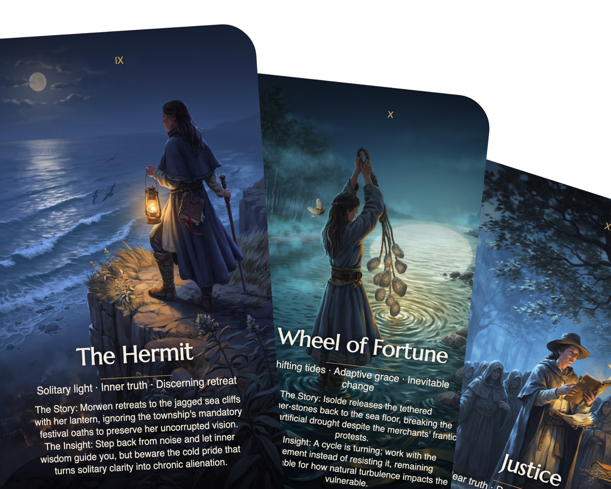 Rebel Witches Tarot — arrangement 8