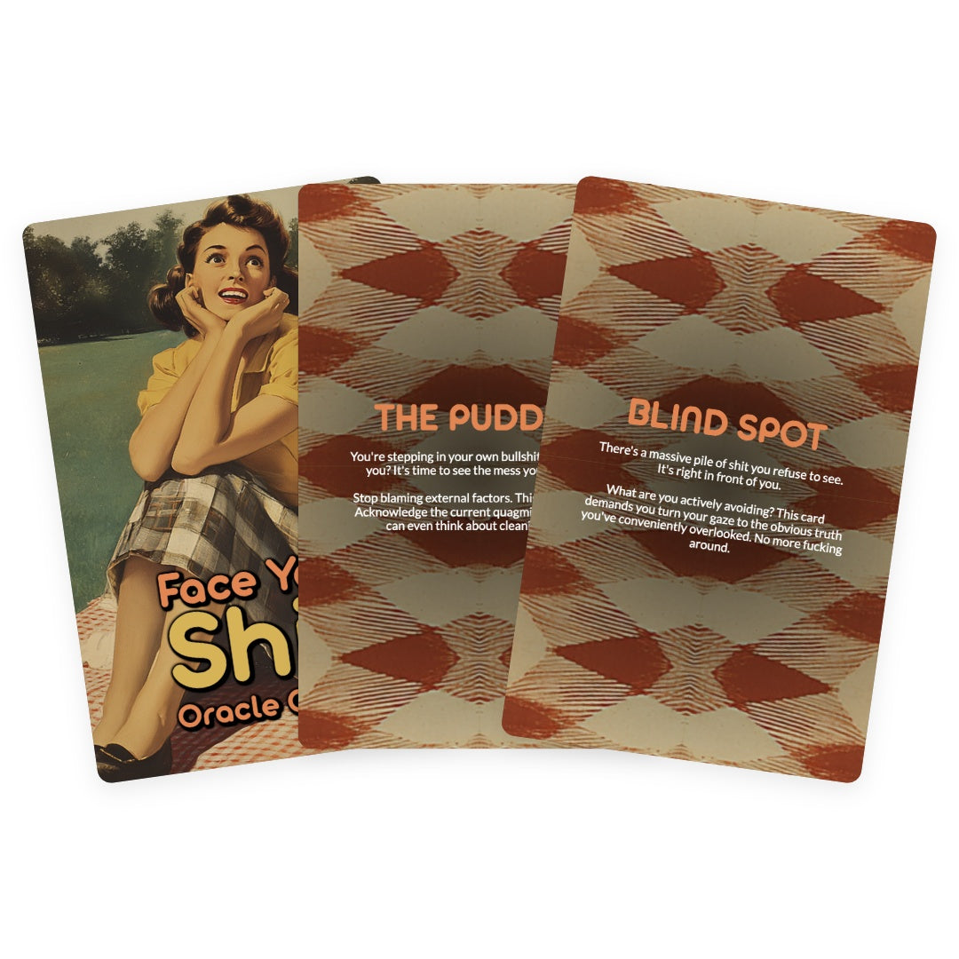 Face Your Shit - 22 oracle cards