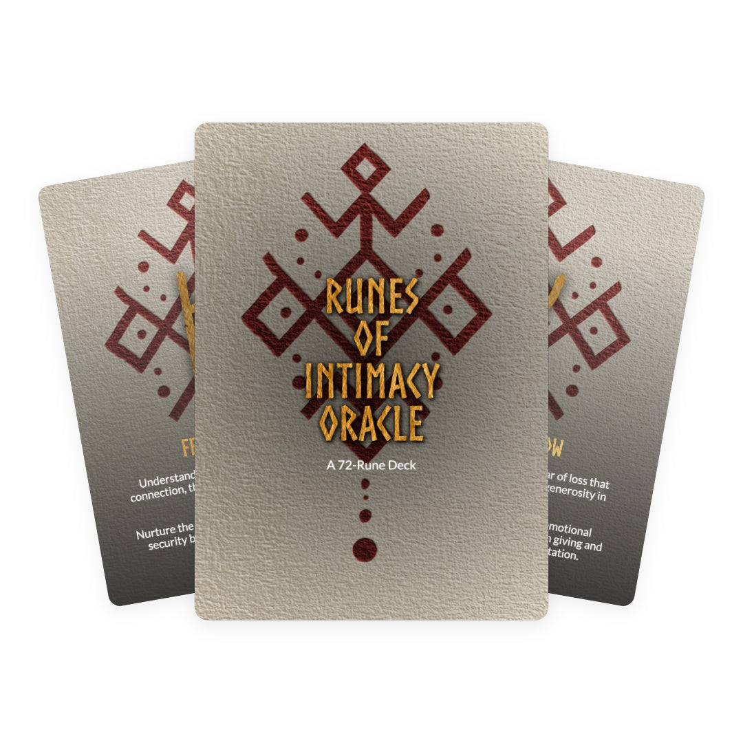 Runes of Intimacy Oracle Deck - 72 Cards