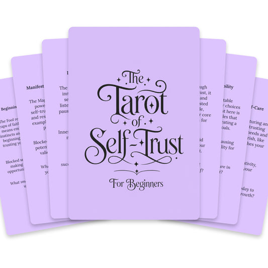 The Tarot of Self-Trust — For Beginners — arrangement 1