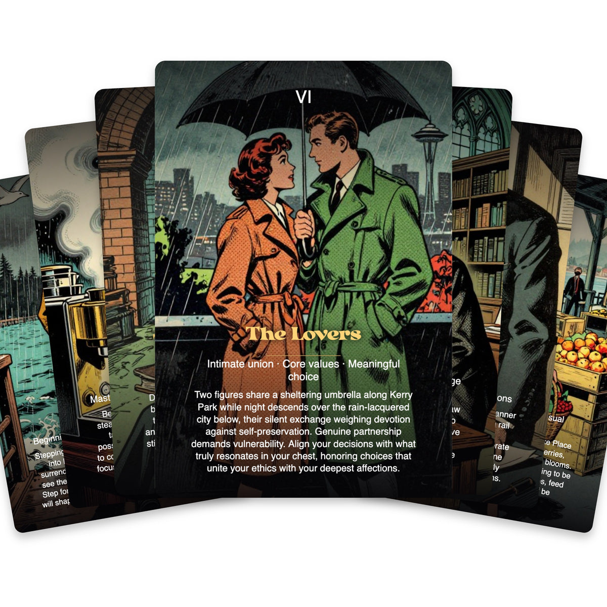 The Tarot of Seattle — arrangement 3