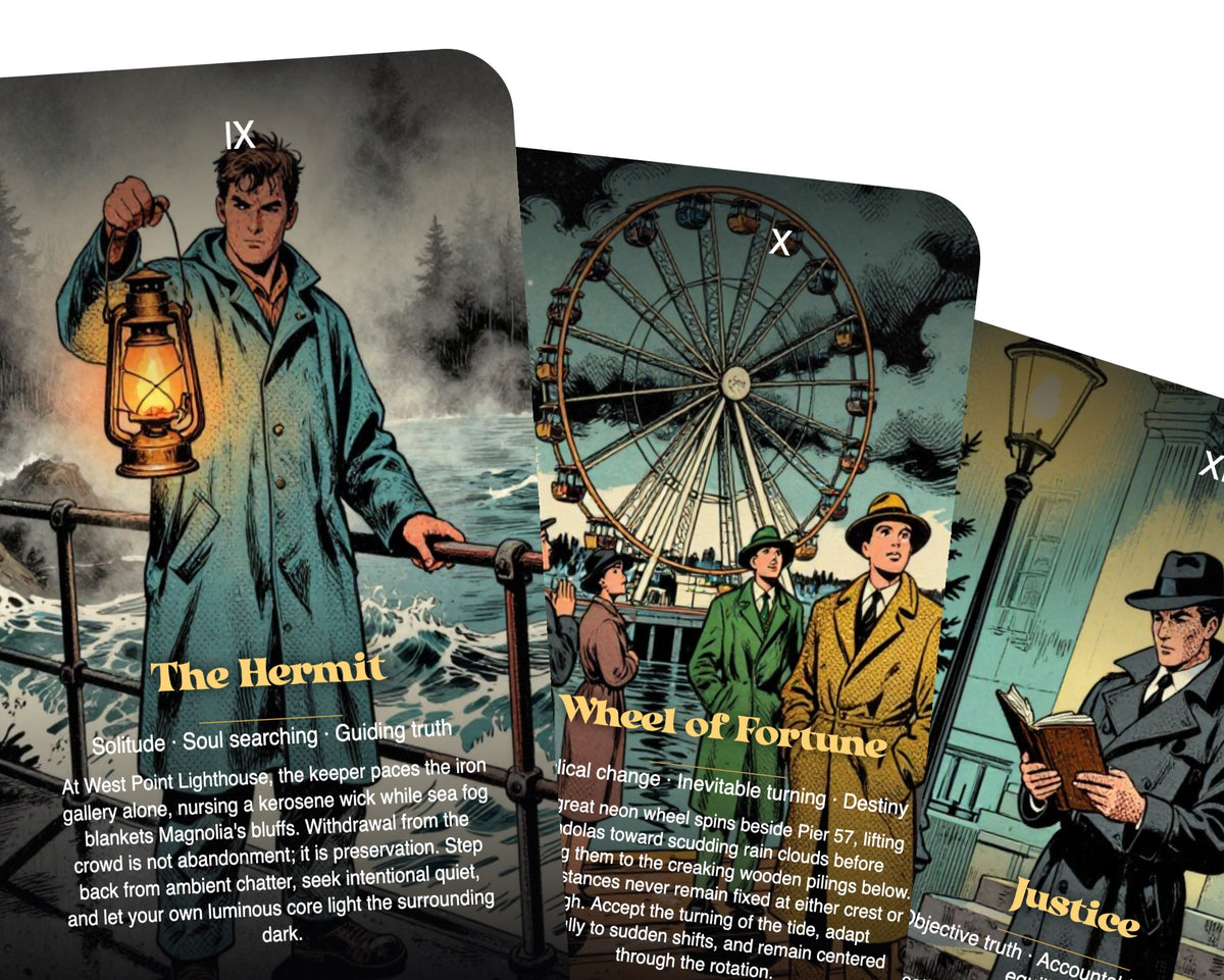 The Tarot of Seattle — arrangement 9