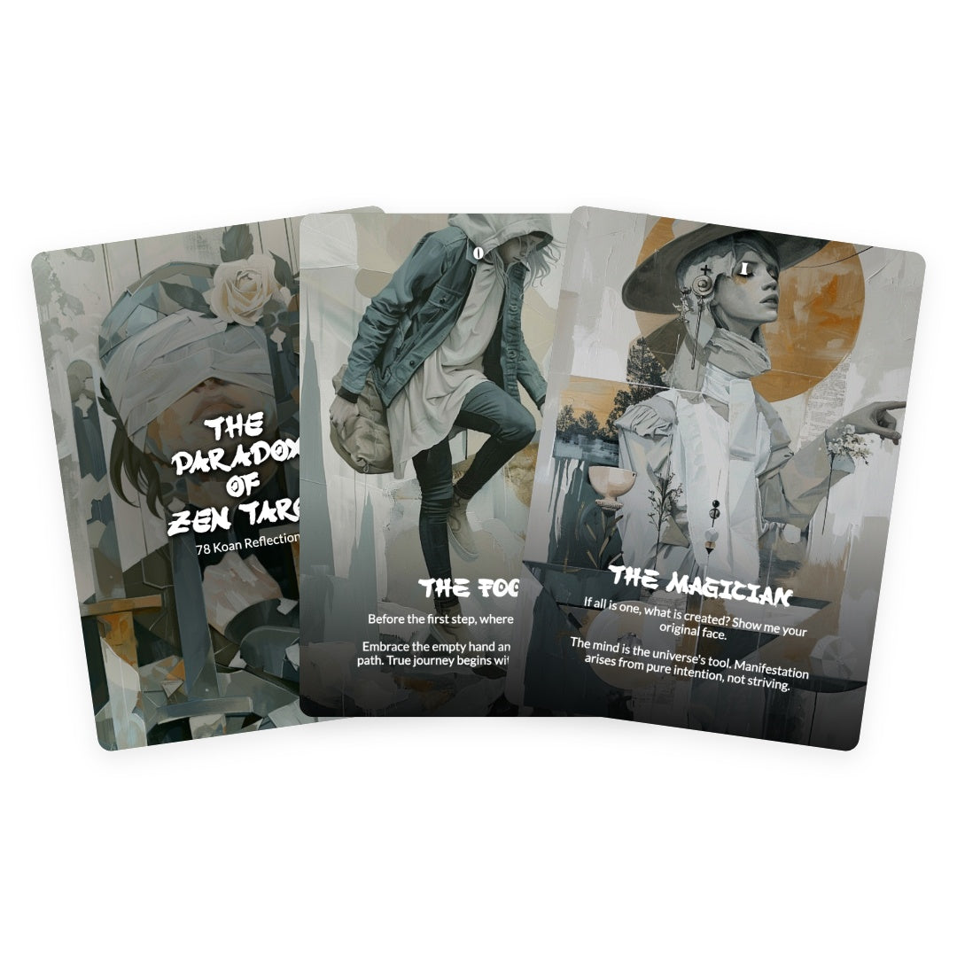 The Paradox of Zen Tarot - 78 Koan Reflections