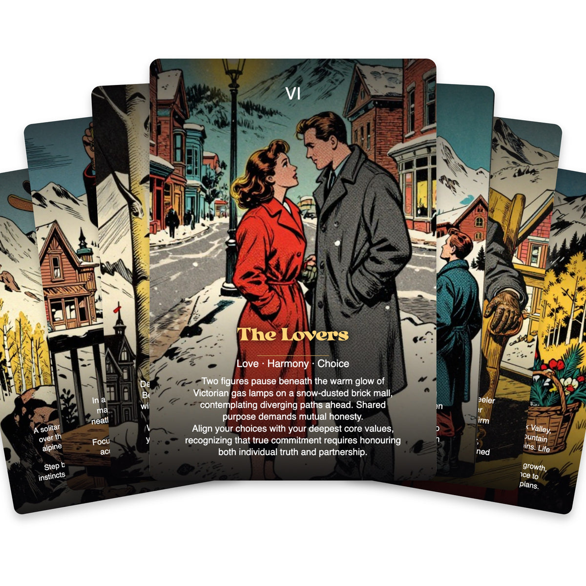 The Tarot of Aspen — arrangement 3
