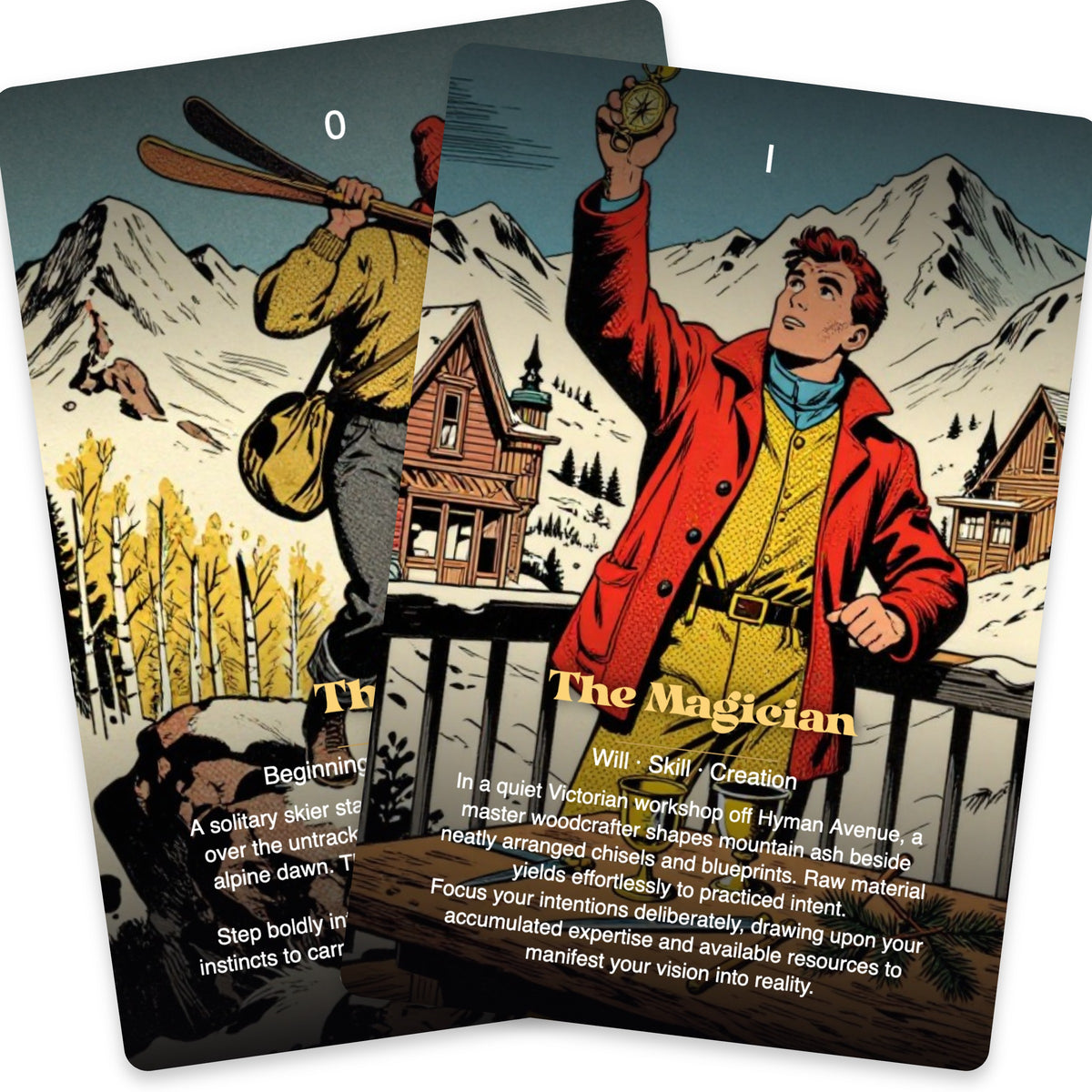 The Tarot of Aspen — arrangement 5