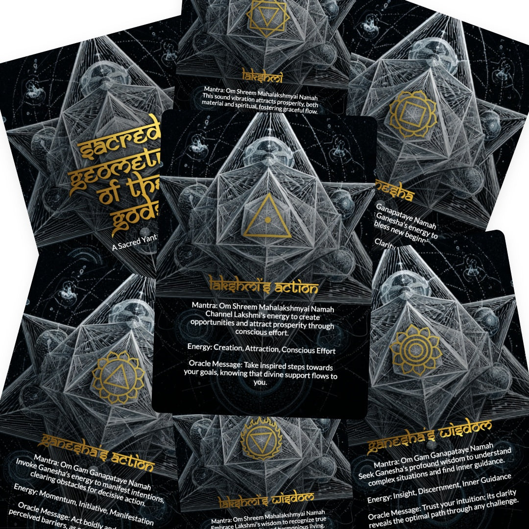 Sacred Geometry of the Gods - 78 Cards