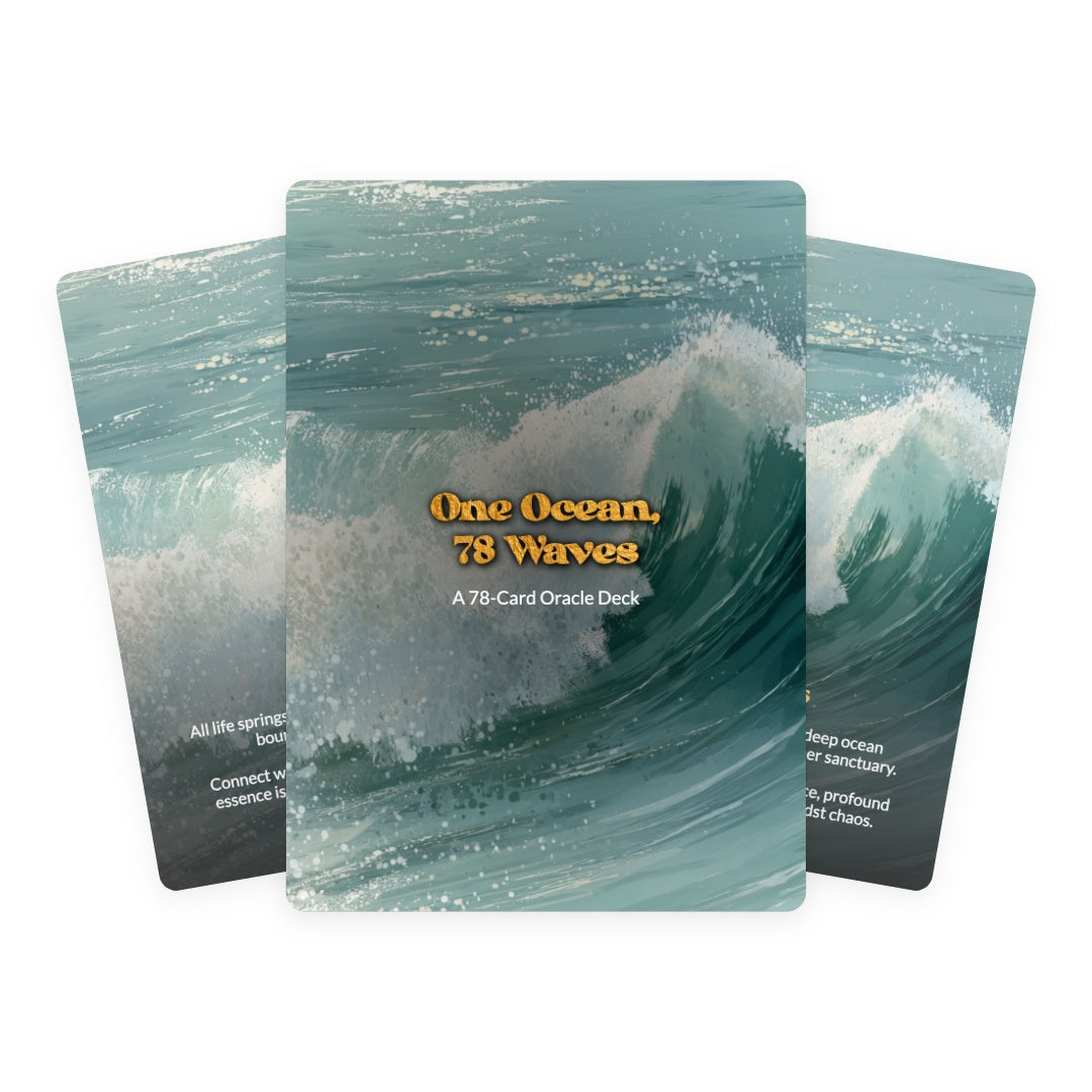 One Ocean, 78 Waves - Oracle Cards