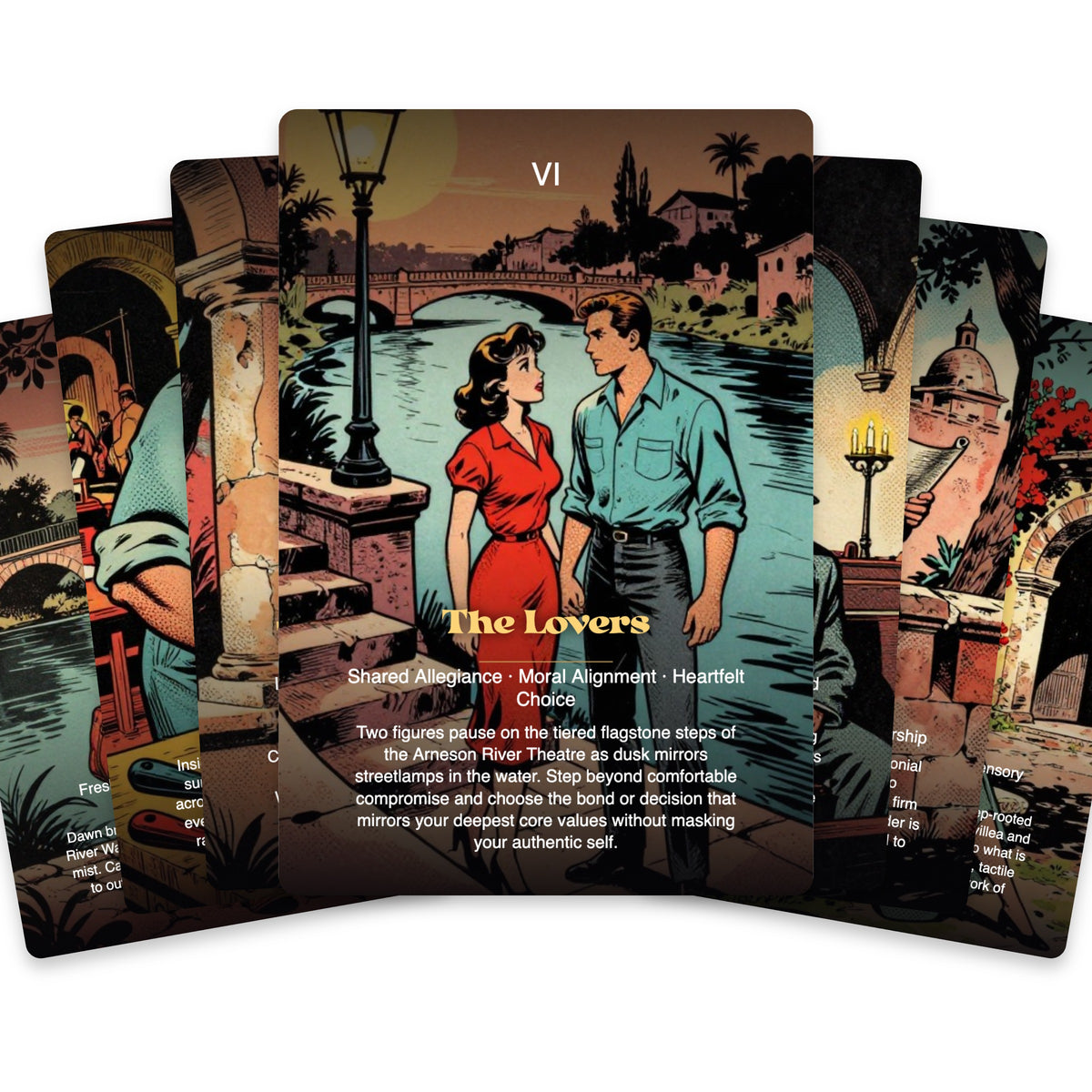 The Tarot of San Antonio — arrangement 3