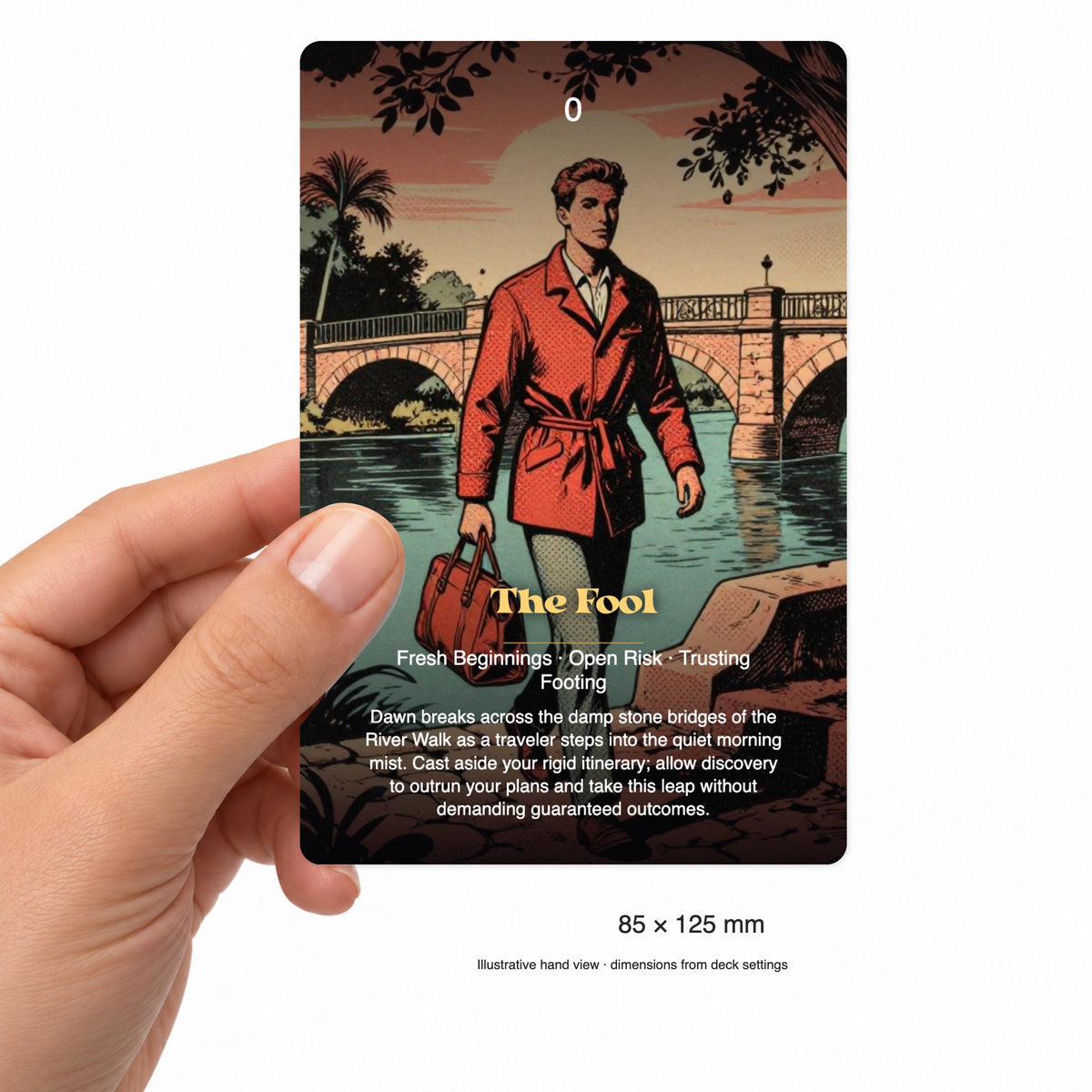 The Tarot of San Antonio — arrangement 4